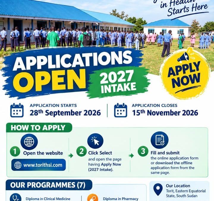 Apply Now 2027 Intake